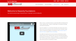 Desktop Screenshot of heavenlyfoundations.com