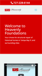 Mobile Screenshot of heavenlyfoundations.com